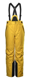 Killtec Winter-Skihose KSW 79 (wasserdicht, atmungsaktiv, PFC-frei, Schneefang, Kantenschutz) gelb Kinder